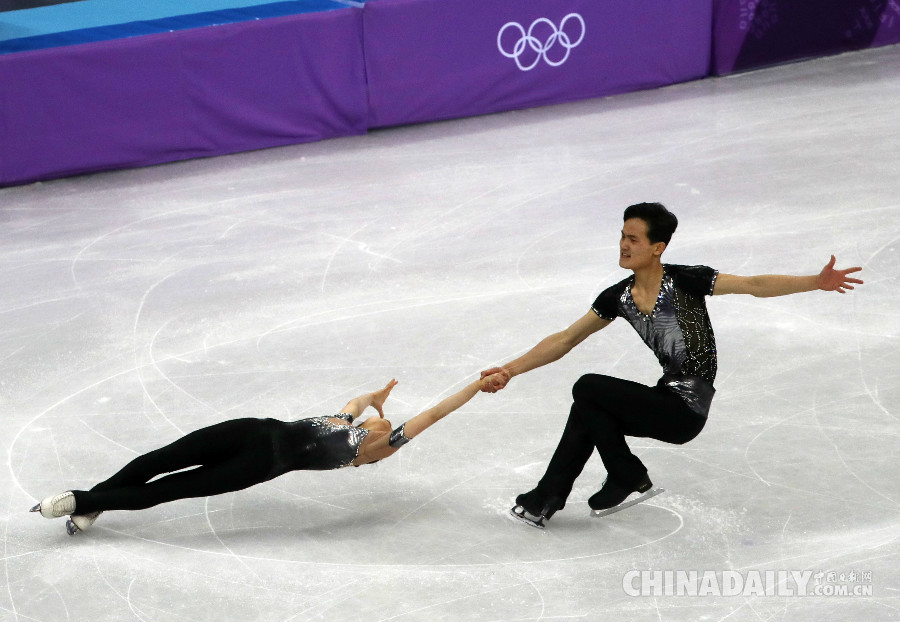 朝鮮選手首次亮相冬奧花滑賽場發揮出色