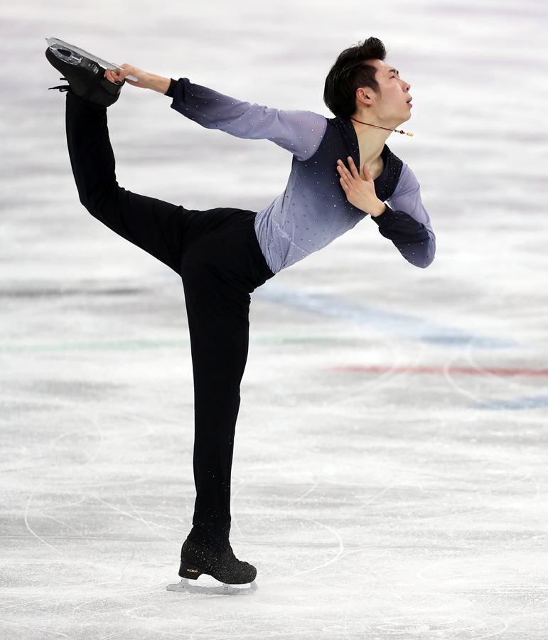 花滑男單自由滑金博洋獲第四名 日選手羽生結弦奪冠