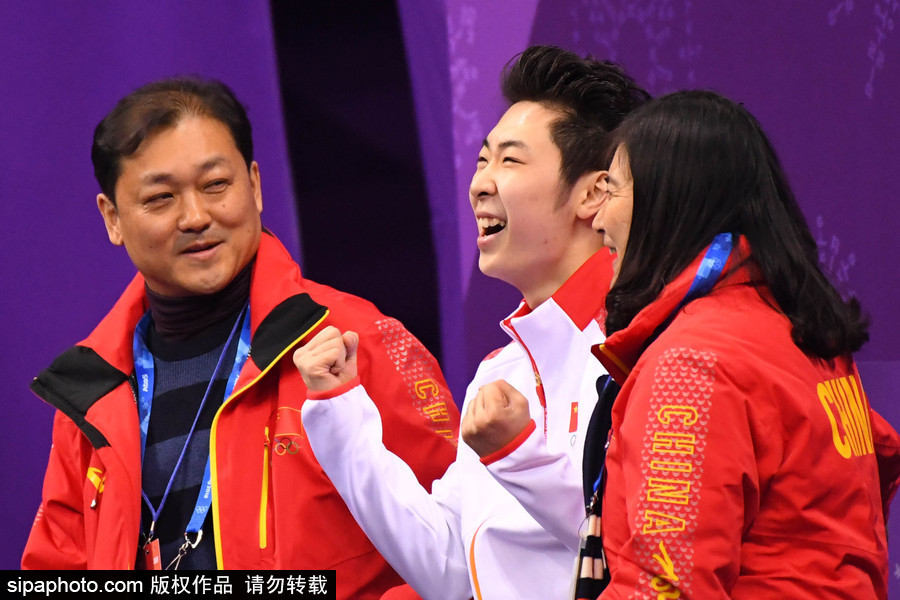 2018平昌冬奧會：花樣滑冰男子短節(jié)目 中國選手金博洋亮相