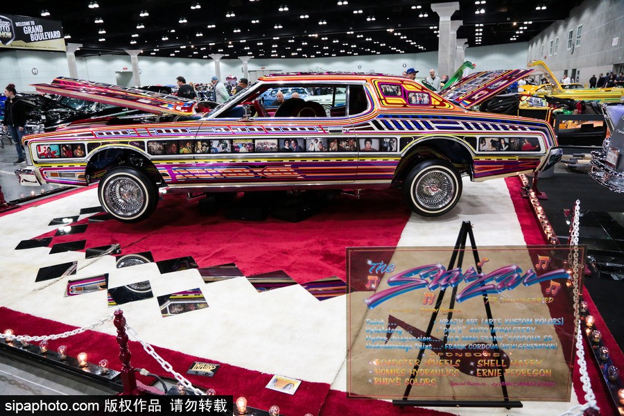 美國洛杉磯舉行經典車展 匯聚各式老爺車復古懷舊