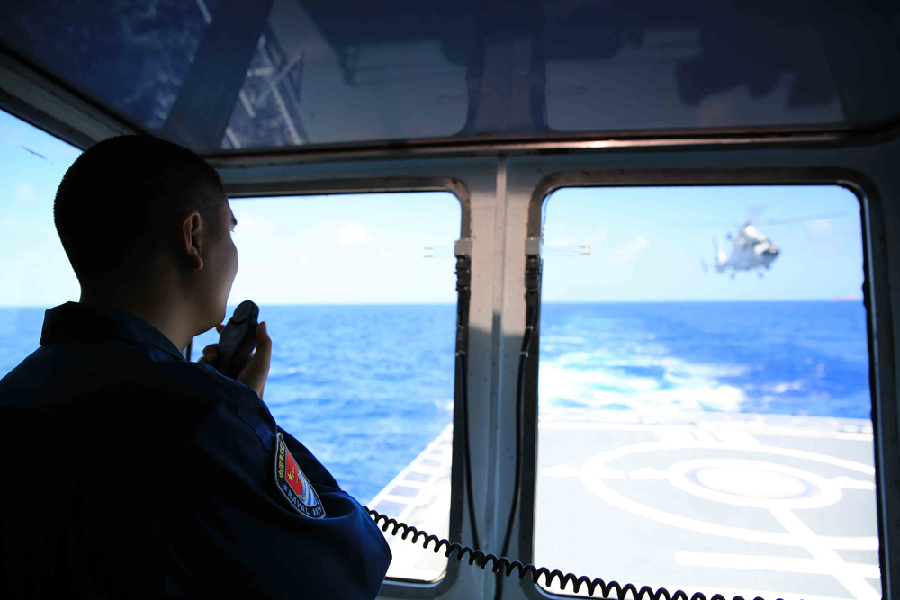 第29批護航編隊實際使用武器訓練 精確命中目標