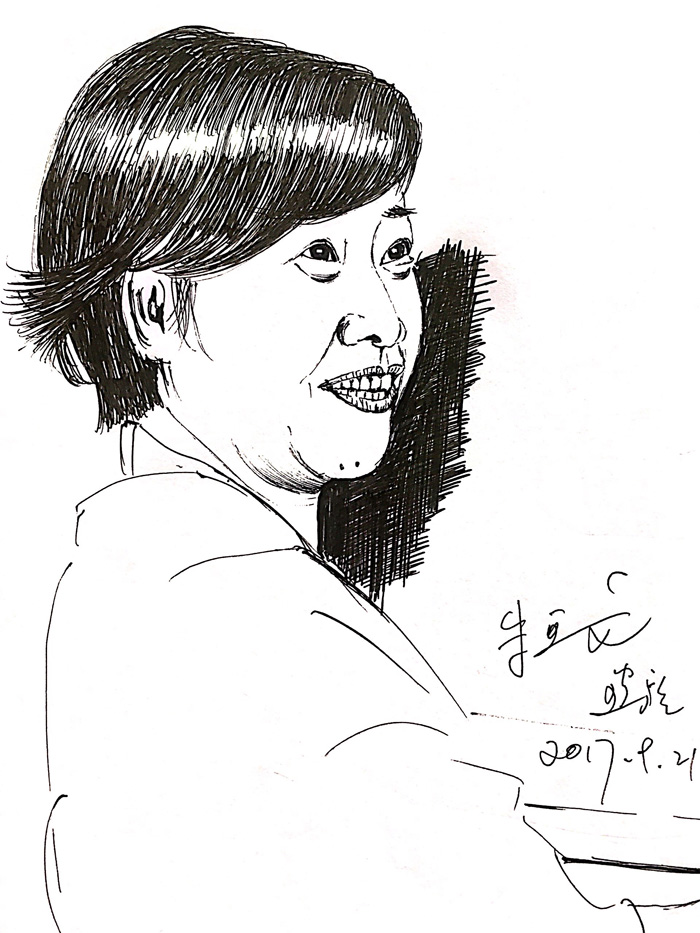 3年來(lái)，南大教授堅(jiān)持為妻子畫像