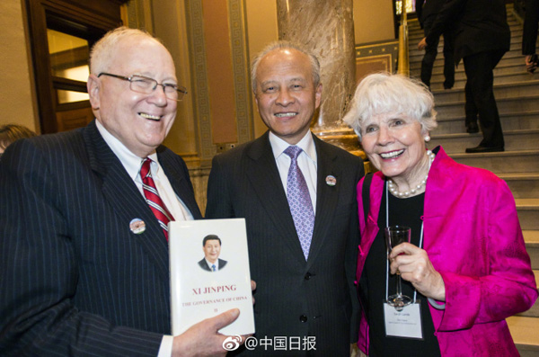 中國駐美大使崔天凱：希望艾奧瓦州在中美合作中繼續發揮引領作用