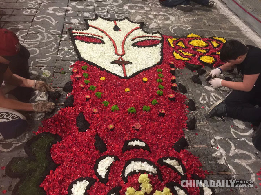 美爆！大外學子作品驚艷意大利鮮花節