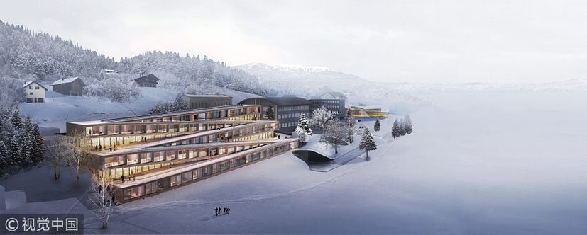 瑞士將新建一家個(gè)性酒店 你可以沿著屋頂滑雪