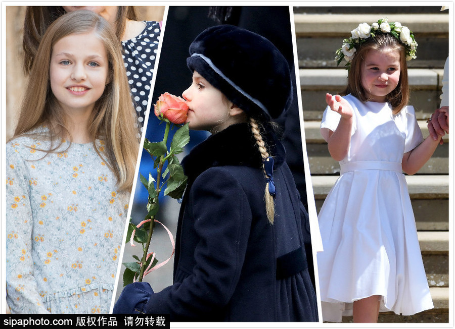 小公主顏值哪家強？盤點那些驚艷可愛的王室“小鮮花”