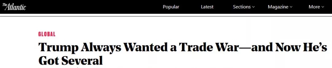 外媒說：特朗普扣動扳機，不止對準中國，還“掃射了全世界”