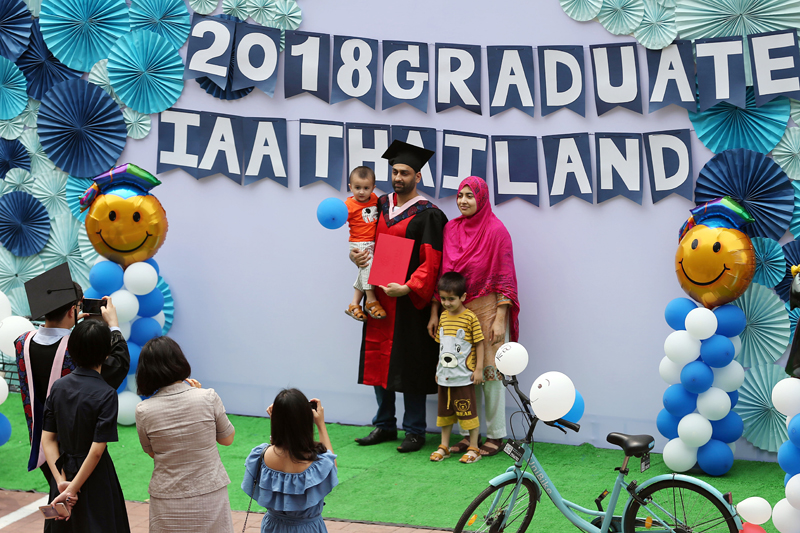 對外經貿大學舉行2018屆來華留學生畢業典禮