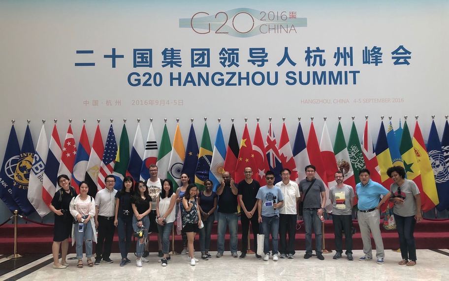 “一帶一路”國家精英媒體培訓班抵達杭州