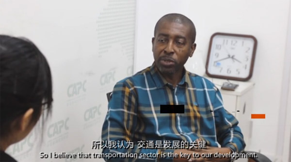 【“一帶一路”國家記者看中國】加納記者:中國幫我們國家修建鐵路