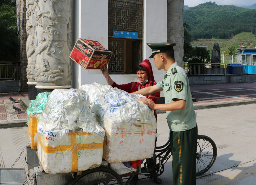 致敬！老山腳下的國門衛士