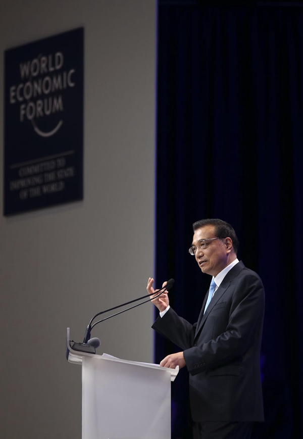李克強達沃斯論壇上向外商釋放了哪些“強信號”？