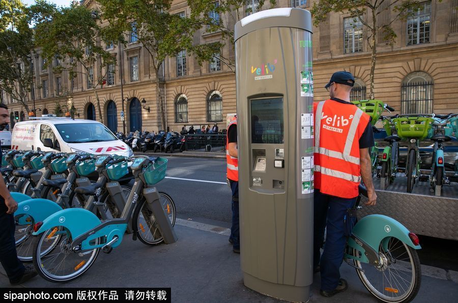 法國(guó)巴黎：自行車城市共享計(jì)劃啟動(dòng)
