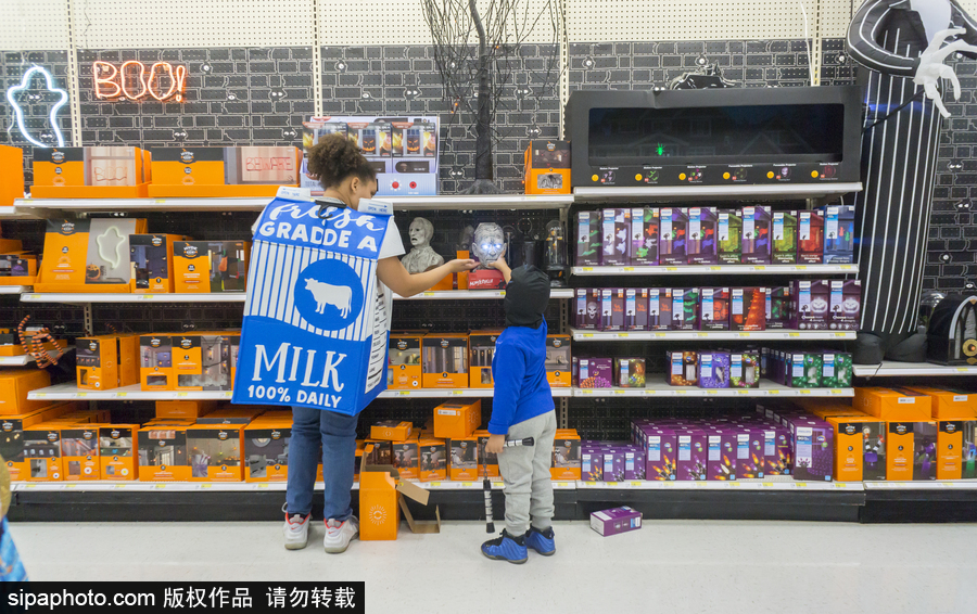 美國紐約：萬圣節(jié)將至 預(yù)計節(jié)日花費將達到90億美元