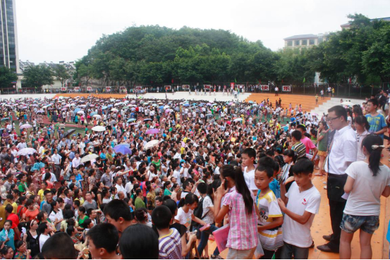 新鷗鵬教育城:3個月接待371個考察團(tuán)