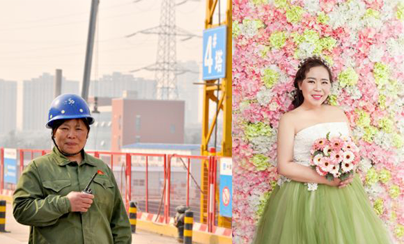 驚艷了時光！當女工們脫下工裝走進照相館