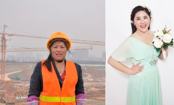 驚艷了時光！當女工們脫下工裝走進照相館[組圖]