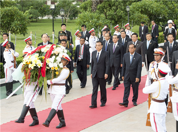 李克強總理正式訪問老撾 雙方將穩步推進中老鐵路等大項目建設